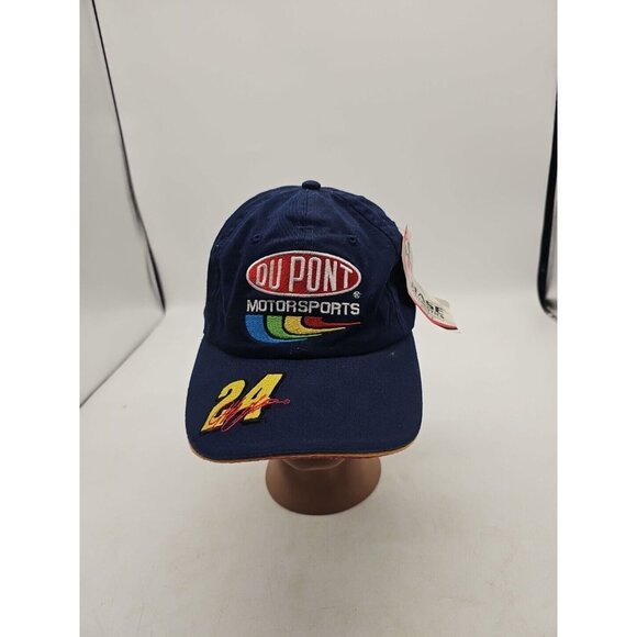 Unknown Other - Vintage Dupont Motorsports Jeff Gordon Adjustable Hat NASCAR Racing Baseball NOS